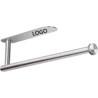 Stainless Steel Paper Towel Holders for Kitchen Available in Adhesive and Screws