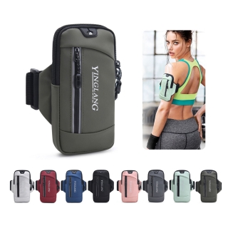 Universal Unisex Armband Cell Phone Holder Arm Band Pouch Bag with Earphone Hole