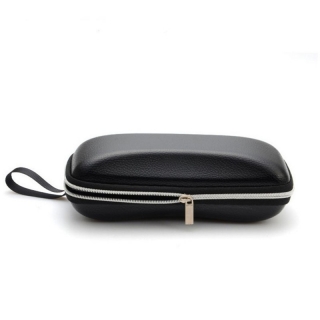 PU Leather Glasses Case Sunglasses Zipper Box