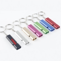 Rectangle Metal Dual-Frequency Survival Whistle