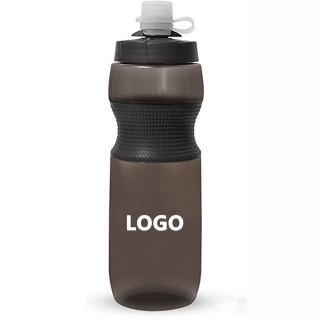 25oz Reusable Squeeze Sports Water Bottles with Twist Lock and Cap