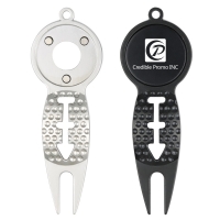 Customized 3-In-1 Arrow Stencil Golf Divot Repair Tool