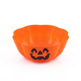 Halloween Candy Bowl Pumpkin Container