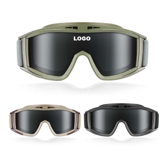 Tactical Airsoft Goggles With 3 Interchangeable Lenses