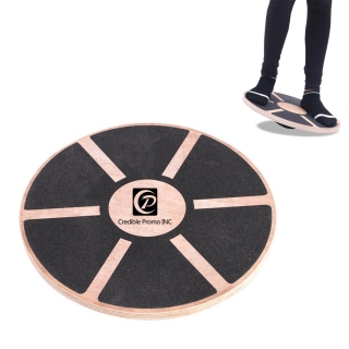 Non-slip Wooden Wobble Balance Training Board