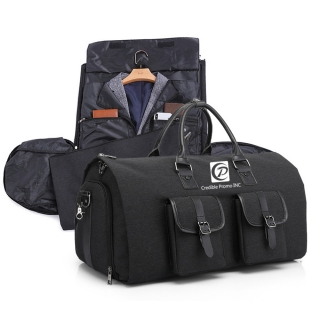 Portable Carry On Suit Garment Bag With Shoe Compartment