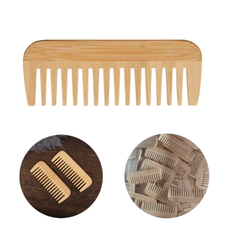 Wide Tooth Bamboo Hair Comb