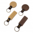 Wooden Hotel Key Ring