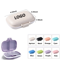 8-compartment Sealed Pill Box