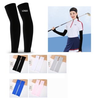 UPF 50 Sports Compression Cooling Sleeves for Men & Women