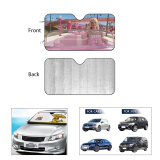 Custom Front Windshield Sun Shade for Car