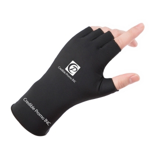 Custom Summer Outdoor Sunscreen Thin Ice Silk Elastic Gloves