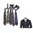 2.75” Custom Full-color Necktie for Men Formal Business Party Tie