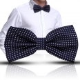 Custom Full-color Adjustable Pre-tied Bow Tie for Men
