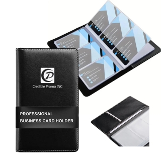 PU 120 Cards Business Card Book Holder Name Card Organizer