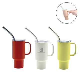 3oz Mini Tumbler with Handle and Straw