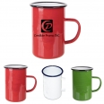 Custom Full Color Imprint 22oz Enameled Steel Cup