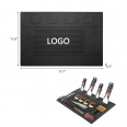 17.7'' x 11.8'' Magnetic Barber Organizer Mat for Clippers