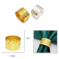 Metal Napkin Ring Buckles for Table Decoration Wedding Birthday and Any Events