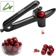 Stainless Steel Cherries Corer Pitter Tool with Hand-held Push Design