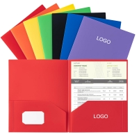 2-Pocket Folder for Schoolwork & Office