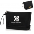 Portable Double Layer Cosmetic Bag