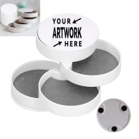 4-Layer Rotatable Jewelry Storage Box
