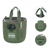 Durable Multiple Pockets Garden Tool Bucket Bag